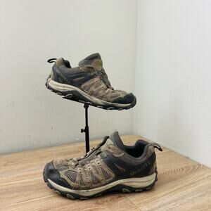 Merrell Accentor 3 Hiking shoe brown leather mens size 7.5